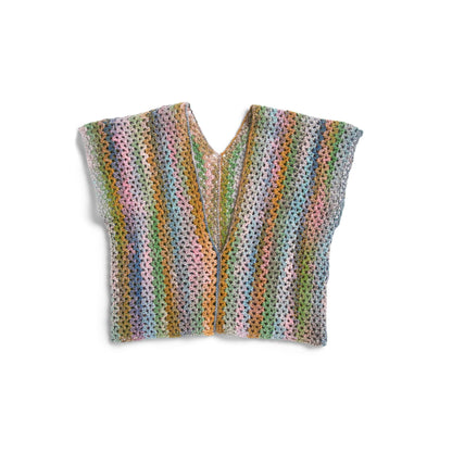 Red Heart Crochet Rustic Summer Vest Crochet Vest made in Red Heart Yarn