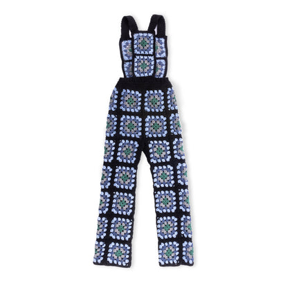 Red Heart Crochet Granny Square Overalls Crochet Granny Square Overalls made using Red Heart yarn