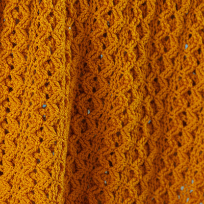 Red Heart Golden Waves Throw Red Heart Golden Waves Throw