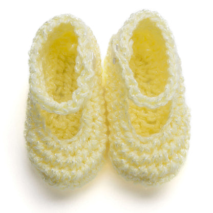 Red Heart Baby Econo Dress Up Booties Crochet Bootie made in Red Heart Baby Econo yarn