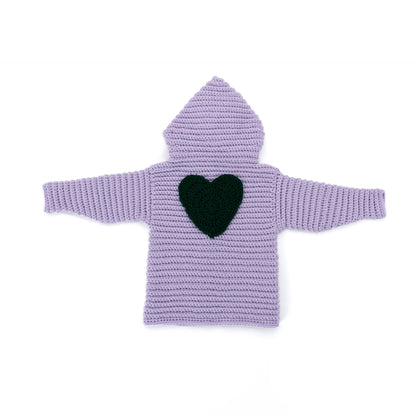 Red Heart Little Lovebug Crochet Cardigan Little Lovebug Crochet Cardigan made using Red Heart yarn