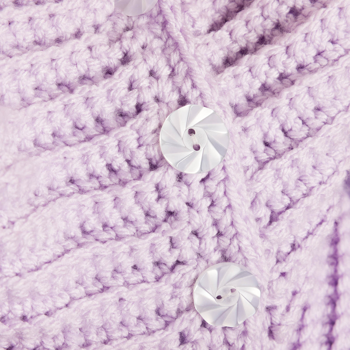 Little Lovebug Crochet Cardigan made using Red Heart yarn