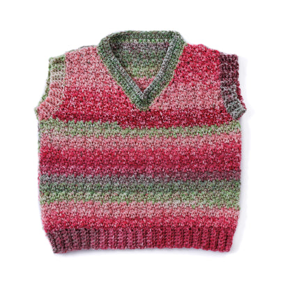 Red Heart Simply the Vest Crochet Vest Simply The Vest Crochet Vest made using Red Heart yarn