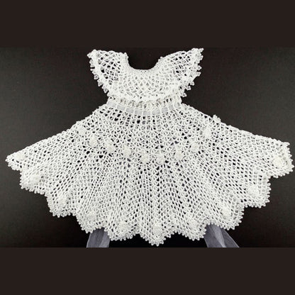 Red Heart Crochet Wedding Dress for Doll Crochet Wedding Dress For Doll made using Red Heart yarn