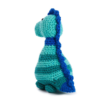 Red Heart Crochet Adorable Dinosaur Toys Crochet Toy made in Red Heart Yarn