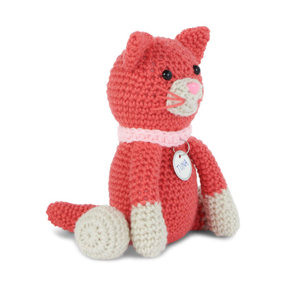 Red Heart Crochet Tuna & Bones Toy Duo Crochet Toy made in Red Heart Super Saver Yarn