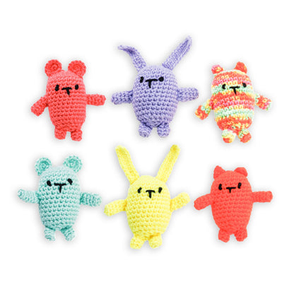 Red Heart Crochet Amigurumi Friends Crochet Amigurumi Friends made using Red Heart yarn