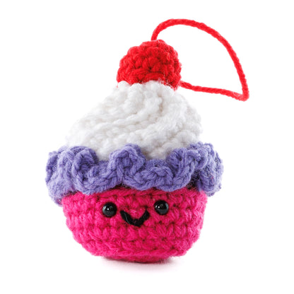 Red Heart Crochet Cutie Cupcake Amigurumi Crochet Cutie Cupcake Amigurumi made using Red Heart yarn
