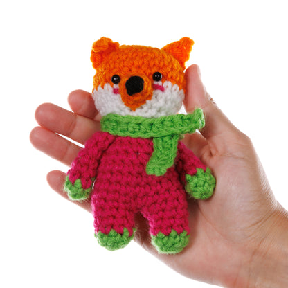 Red Heart Crochet Fa La La La Fox Amigurumi Crochet Fa La La La Fox Amigurumi made using Red Heart yarn