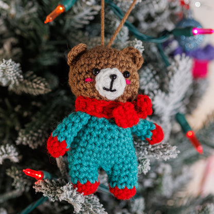 Red Heart Crochet Merry Beary Amigurumi Crochet Merry Beary Amigurumi made using Red Heart yarn
