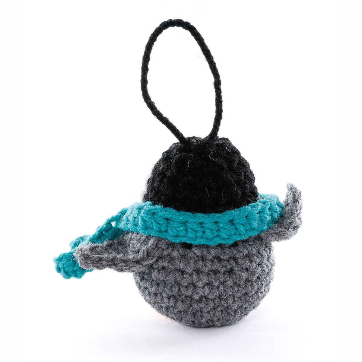 Crochet Pedro The Penguin made using Red Heart yarn