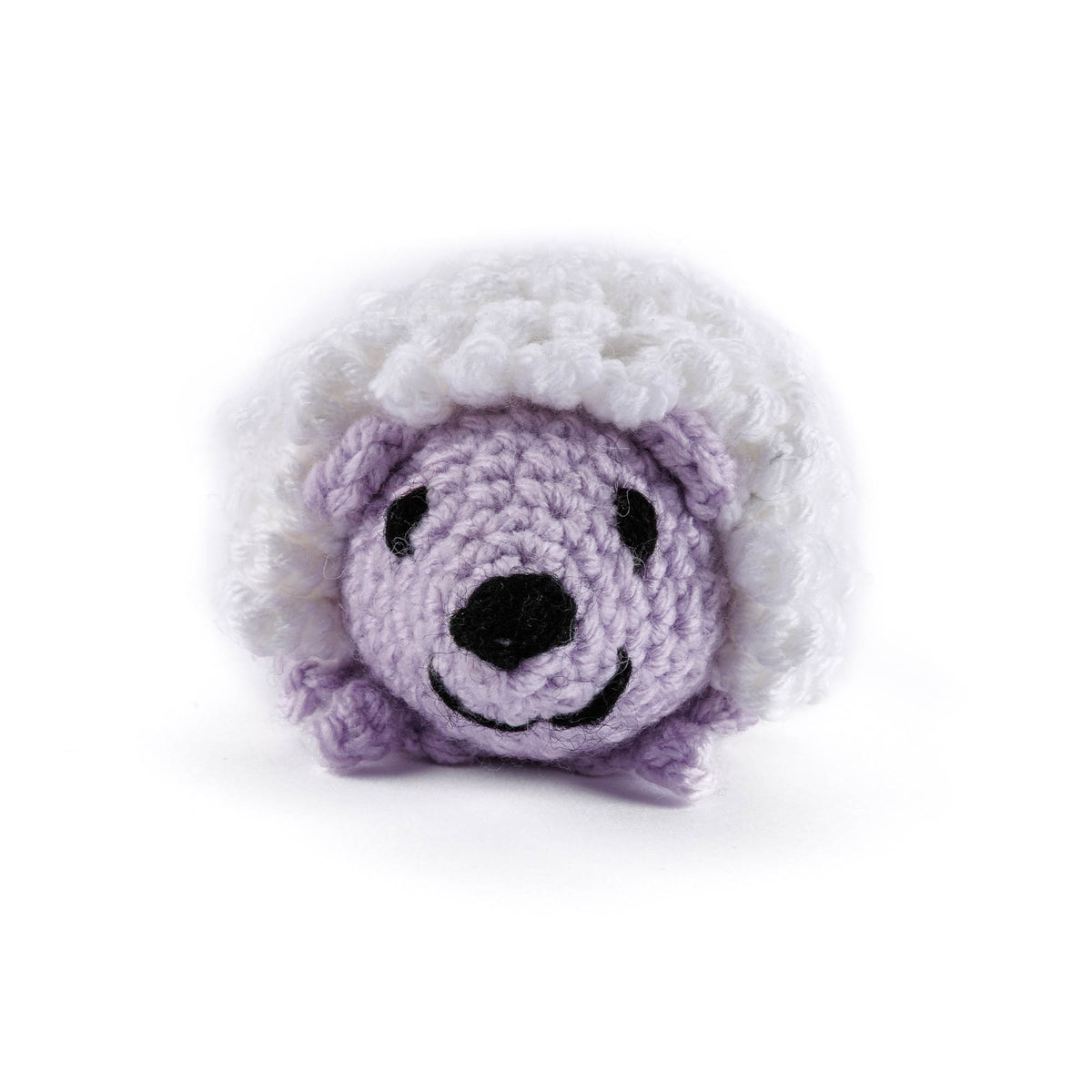 Hugsy The Hedgehog Crochet Amigurumi made using Red Heart yarn
