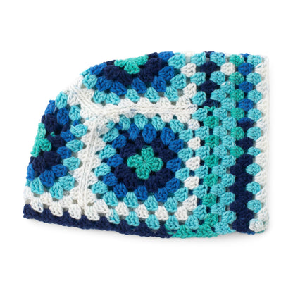 Red Heart Crochet Granny Couch Cozy Crochet Cozy made in Red Heart All in One Granny Square Yarn