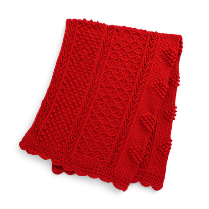 Red Heart Crochet Heart Of The Matter Blanket Red Heart Super Saver