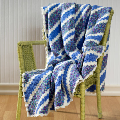 Red Heart Crochet Corner-To-Corner Throw Super Saver