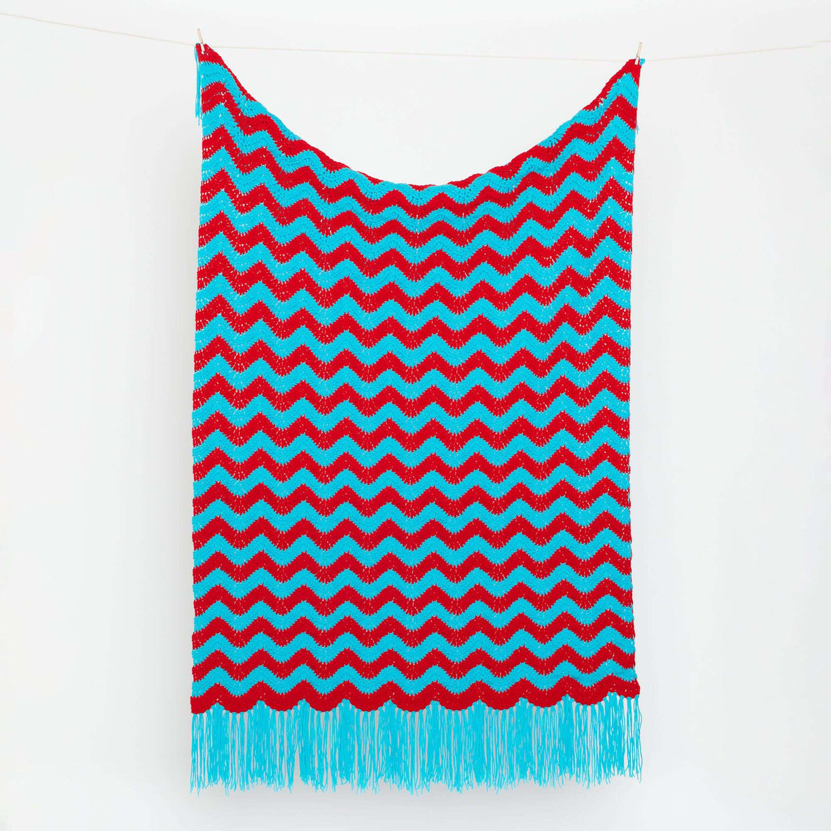 Crochet Blanket made in Red Heart Super Saver Jumbo Yarn
