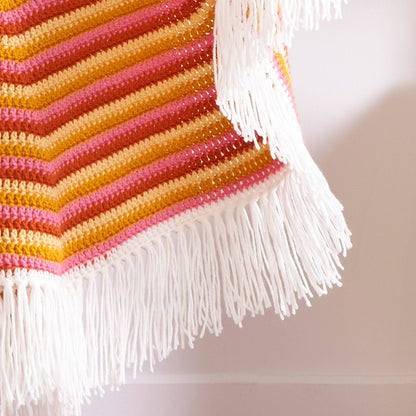 Red Heart Crochet Stay Weird Blanket Crochet Blanket made in Red Heart Yarn