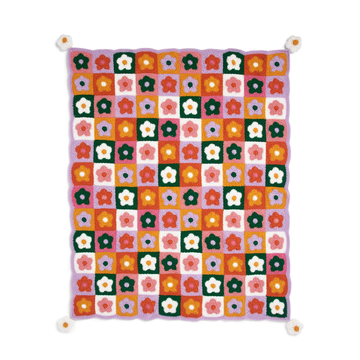 Crochet Blanket made in Red Heart Yarn