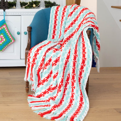 Red Heart Crochet Holly Jolly Afghan Crochet Holly Jolly Afghan made using Red Heart yarn