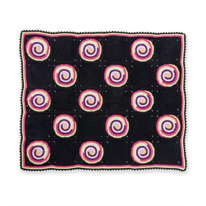 Red Heart Crochet Spiral Blanket Crochet Spiral Blanket made using Red Heart yarn
