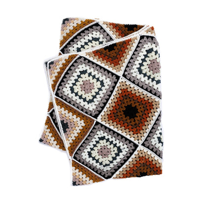 Red Heart Tilted Treasures Crochet Blanket Tilted Treasures Crochet Blanket made using Red Heart yarn