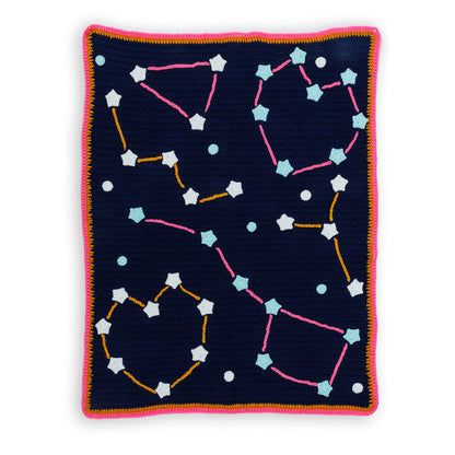 Red Heart Crochet Starry Sky Blanket Crochet Starry Sky Blanket made using Red Heart yarn