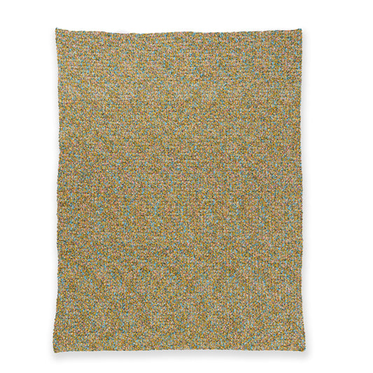 Flowing Texture Crochet Blanket made using Red Heart yarn