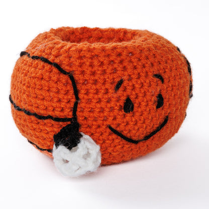 Red Heart Crochet Basketball Can Cozy Crochet Basketball Can Cozy made using Red Heart yarn