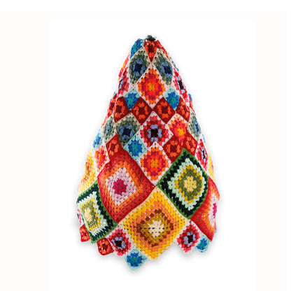 Red Heart Let it Granny X-mas Tree to Crochet Let It Granny X-Mas Tree To Crochet made using Red Heart yarn