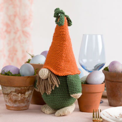 Red Heart Crochet Carrot Gnome Crochet Carrot Gnome made using Red Heart yarn