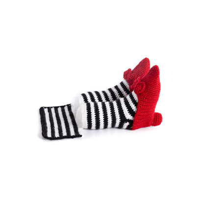 Red Heart Crochet A Bizarre and Unexpected Twister of Fate Witch Feet Crochet A Bizarre And Unexpected Twister Of Fate Witch Feet made using Red Heart yarn