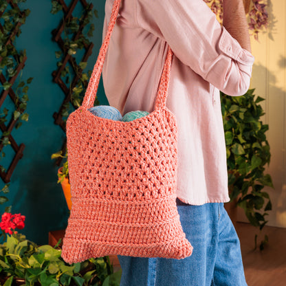 Red Heart Tote-ally Crochet Bag Tote-Ally Crochet Bag made using Red Heart yarn