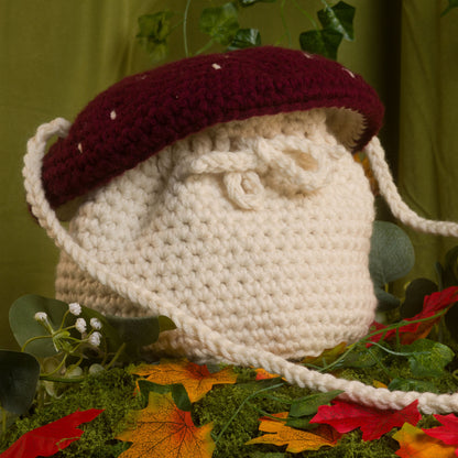 Red Heart Forest Forage Crochet Bag Forest Forage Crochet Bag made using Red Heart yarn