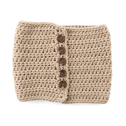 Red Heart Crochet Button-Up Cowl Red Heart Crochet Button-Up Cowl