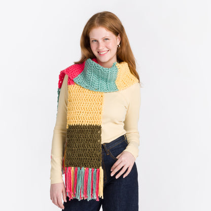 Red Heart Super Beginner Crochet Scarf Super Beginner Crochet Scarf made using Red Heart yarn