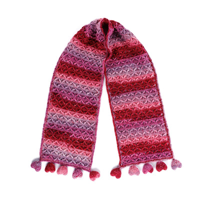Red Heart XOXO Crochet Scarf Xoxo Crochet Scarf made using Red Heart yarn