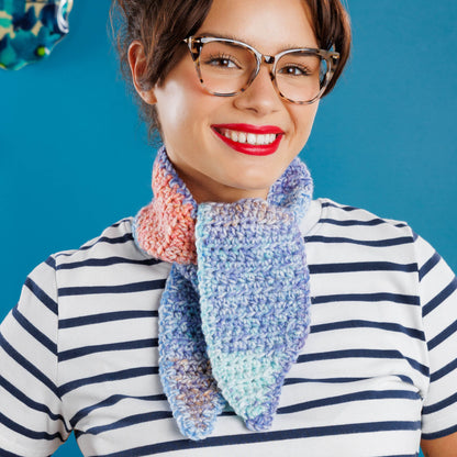 Red Heart Fine Line Crochet Scarf Fine Line Crochet Scarf made using Red Heart yarn