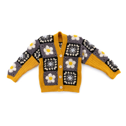 Red Heart Crochet Patchwork Jacket Version 1