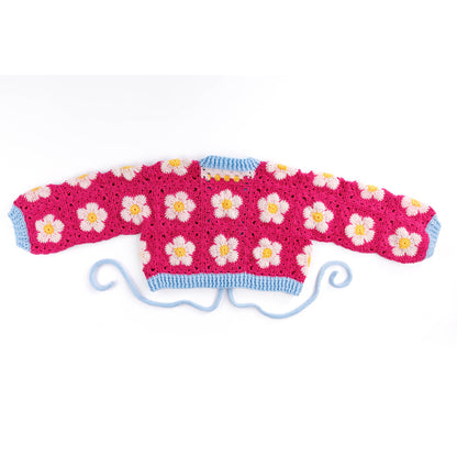 Red Heart Crochet Perfect Posy Wrap Cardigan Crochet Perfect Posy Wrap Cardigan made using Red Heart yarn