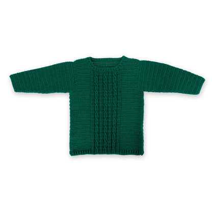 Red Heart Crochet Snuggle Sweater Crochet Snuggle Sweater made using Red Heart yarn