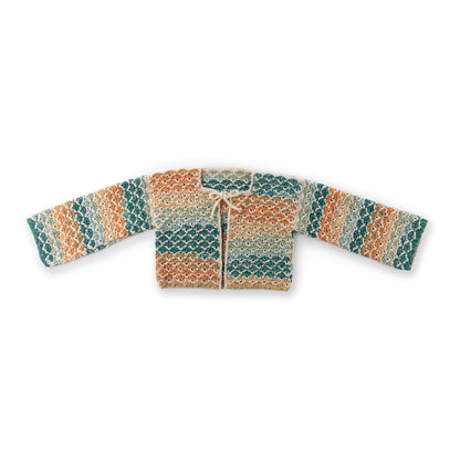 Red Heart Crochet Shell Stitch Cardigan Crochet Shell Stitch Cardigan made using Red Heart yarn