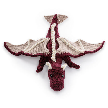 Red Heart I Am Fire Crochet Dragon Amigurumi I Am Fire Crochet Dragon Amigurumi made using Red Heart yarn