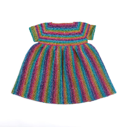 Red Heart Bitty Stripes Baby Doll Knit Tunic Bitty Stripes Baby Doll Knit Tunic made using Red Heart yarn