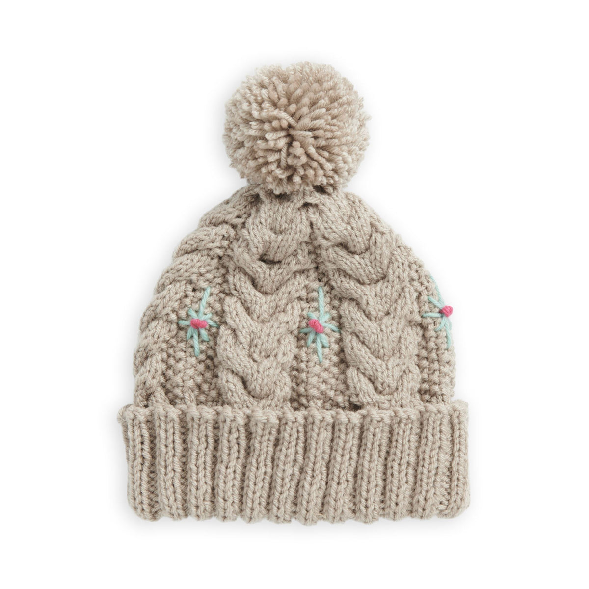 Knit Hat made in Red Heart Super Saver Yarn