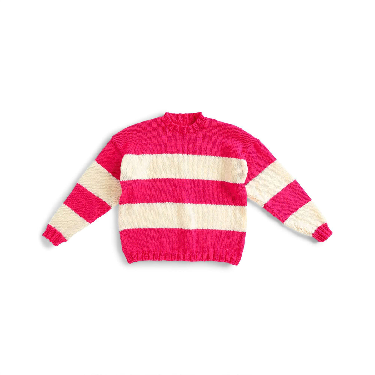 Knit  made in Red Heart Super Saver yarn