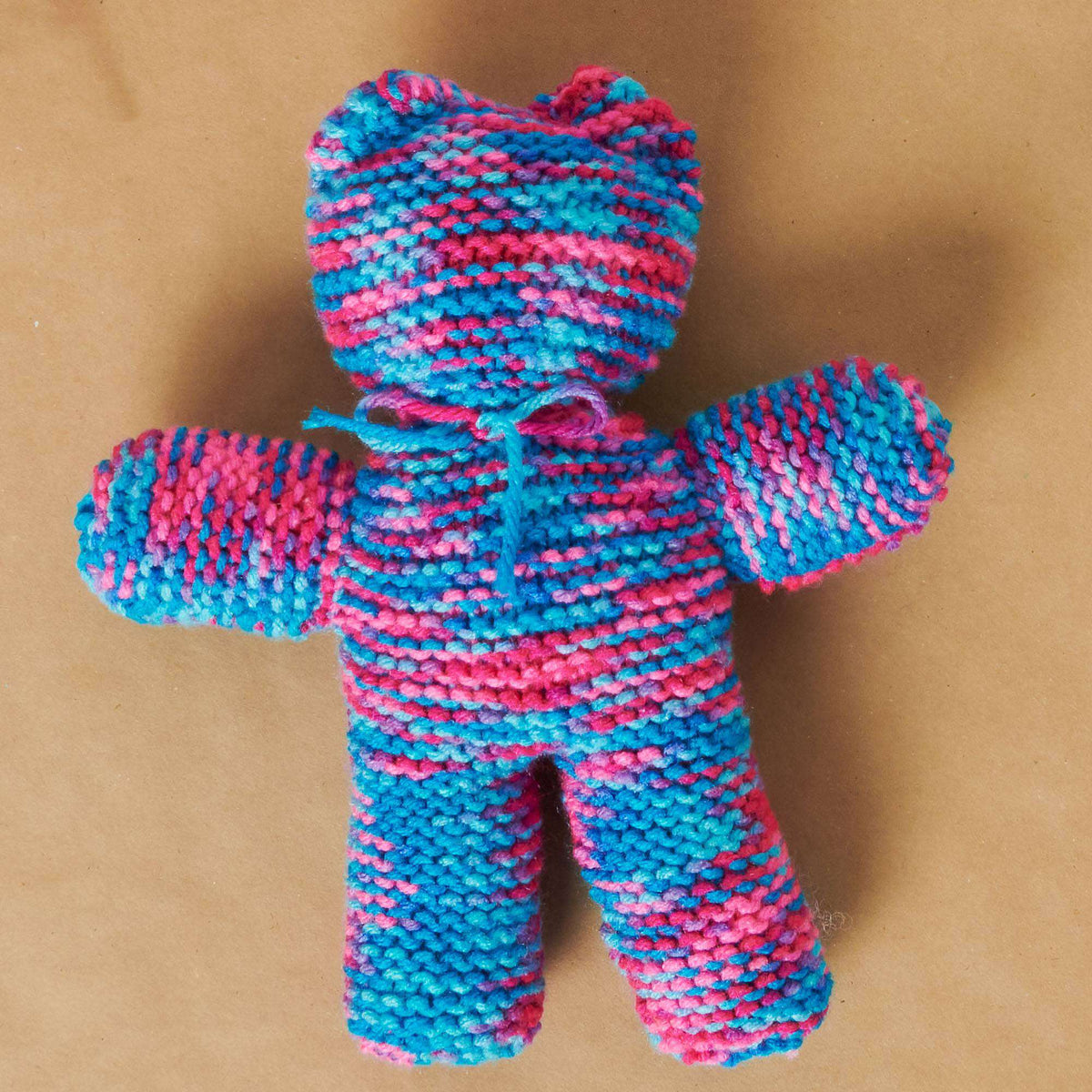 Knit  made in Red Heart Super Saver yarn