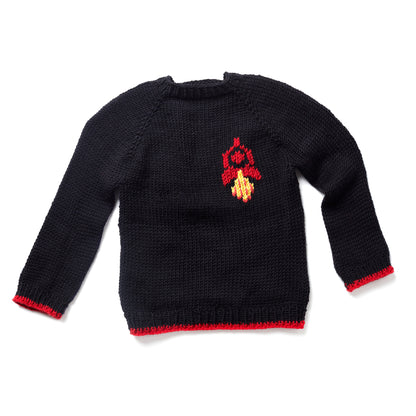 Red Heart Chic Knit Rocket Ship Sweater Chic Knit Rocket Ship Sweater made using Red Heart yarn