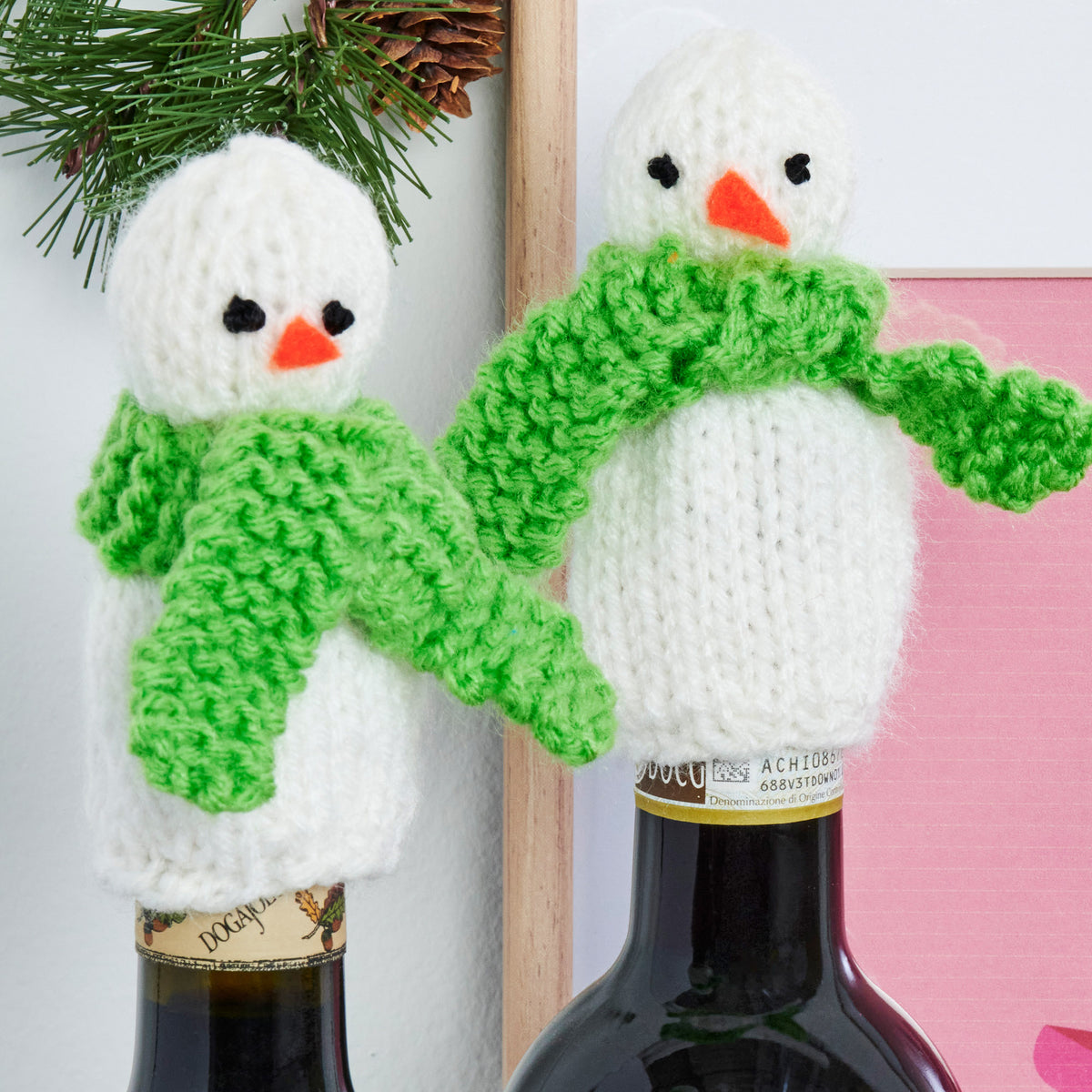 Knit Toppers made in Red Heart Super Saver Yarn
