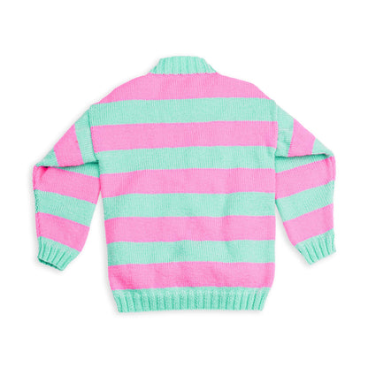 Red Heart Knit Visual Cable Front Pullover Knit Visual Cable Front Pullover made using Red Heart yarn