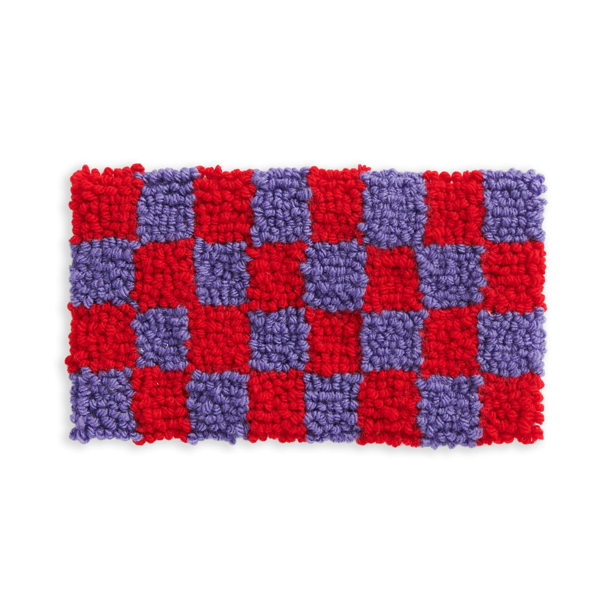 Craft Rug  made in Red Heart Super Saver Kits Yarn